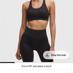lululemon athletica Black Energy Bra